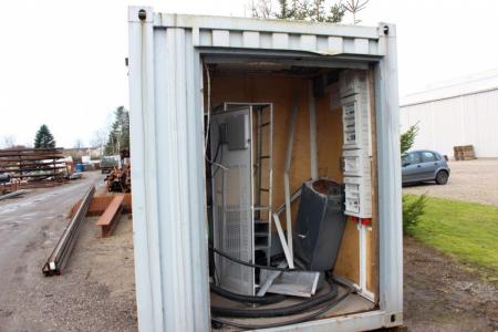 Container without door