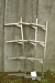 4 x cantilever rails of 4 branches, about 180 x 50 cm. for wall mounting