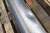 Stainless steel pipe, ø20 cm, length approximately 6 meters. small dent