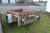 Trailer, Brenderup Favorit K500 12B. Fiber Bottom and sides. Platform dimensions approximately 2.1 x 1.3 m. Condition unknown. Reg no. RE3978. Year 1990. T: 500 kg.