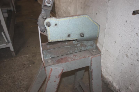 Steel bar cutter, Mubea Original