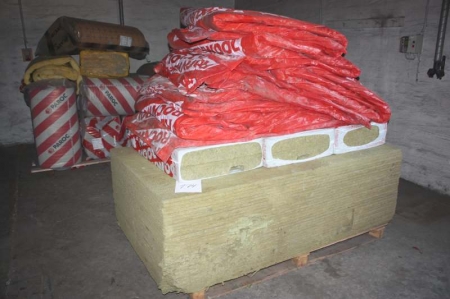 Quantity of glass wool insulation