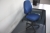 Corner office desk, Scanform + office chair + office mat + pendant lamps
