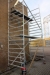 Scaffolding with wheels. Height app. 5 meter
