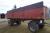 Agricultural trailer. Total 20.000 kg. Last 14.200 kg