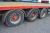 Kel-Berg 3-axle open trailer. Year 29-09-2004. License number LH7205. Signed off. Brakes not tested