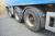 HRD 3-axle cargo trailer floor. Year 11-06-2007. License number CW7879. Signed off. Brakes not tested