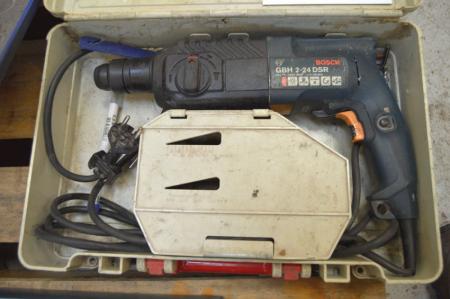 Power hammer drill in case, Bosch GBH 2-24DSR