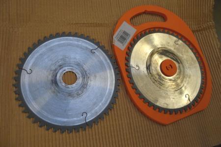 2 x blade sets, Ø216, ø30 mm (suitable for circular saw, lot no. 33)