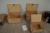 3 x wooden boxes