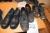 3 pairs of safety shoes, used, Assorted