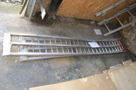 2 x aluminium ramps