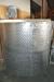 Stainless steel tank with stirrer, acid-proof. Capacity approximately 6000 l