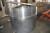 Stainless steel, acid-proof tank. Capacity approximately 1500 liter