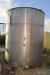 Tank, stainless steel, with lifting lugs. Must be removed by the buyer