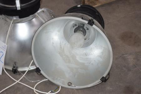6 stk. Industri lamper ( Ø: 46 cm, H: 50 cm)