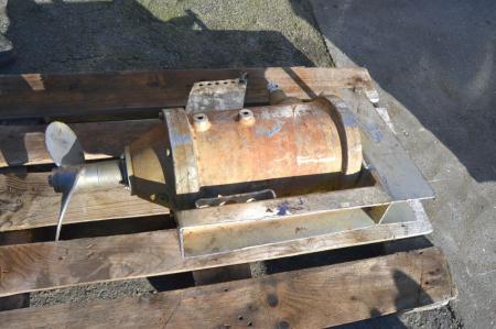 Slurry agitator, Landia, stainless, acid proof steel. From degradation. 11 kW. 1440 rpm