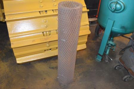 Roller expanded metal, height approx 100 cm