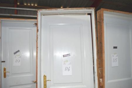 Interior door, frame dimensions approximately 82 x 215 cm