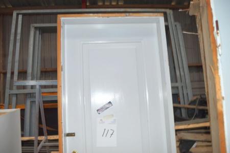 Interior door, frame dimensions approximately 82 x 215 cm