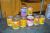 13 x pots of paint 3/4 tubs, different colors, unused