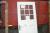 Tür, weiß, Holz. Rahmenmaße, B x H ca. 85 x 213 cm