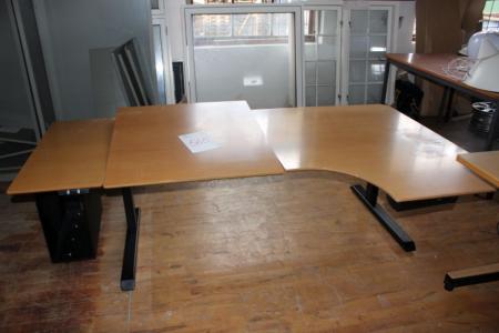 El Steh- / Sitz-Schreibtisch, getestet hat Kratzer