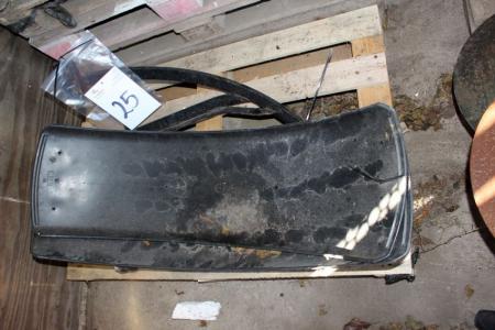 Front fender for tractor