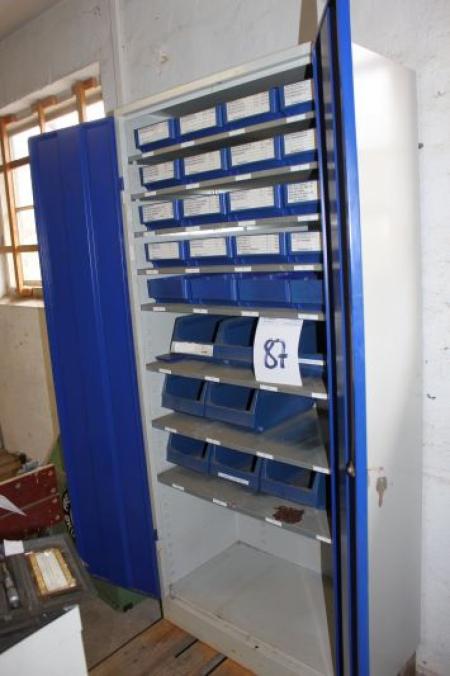 Box Shelving with plastic boxes 1800 x 800 x 440 mm