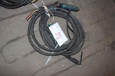 Tigsvejsekabel + Co2 welding cable
