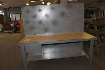 File bench drawer and tool board 2000 x 800 mm