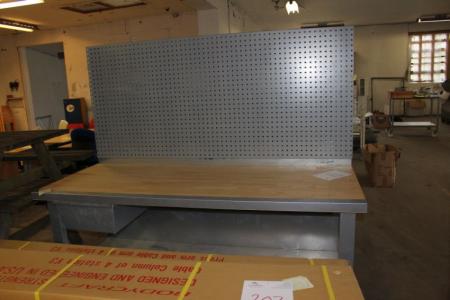 File bench drawer and tool board 2000 x 800 mm