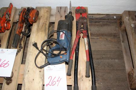 Reciprocating Saw + 2. bolt Cutters