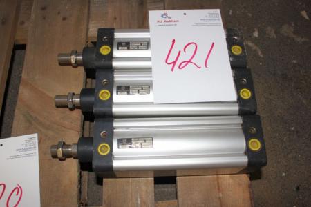 3 pieces. air cylinders Ø 80 mm, Martonair type PVM / 8080 / M / 160
