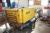 Mobile compressor, Atlas Copco XAS 56 2.7 bar / 39 psi, year 2008 earlier reg XX 2902 chassis no. YA360623300270478. 1 tire is cracked