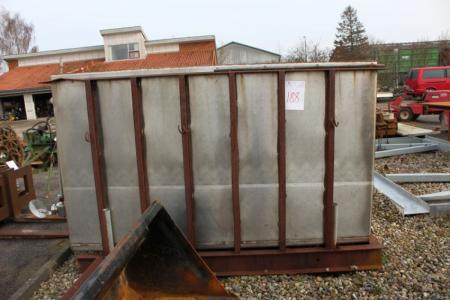 Stainless steel tank about 5000 L