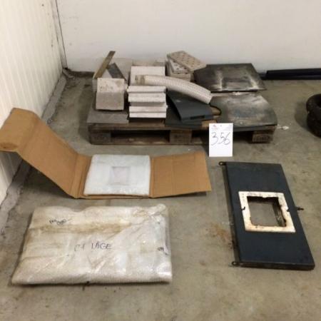 Palle med div scale / refractory bricks and doors for Passat guy