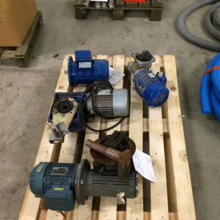 Div gear motors for Passat boilers