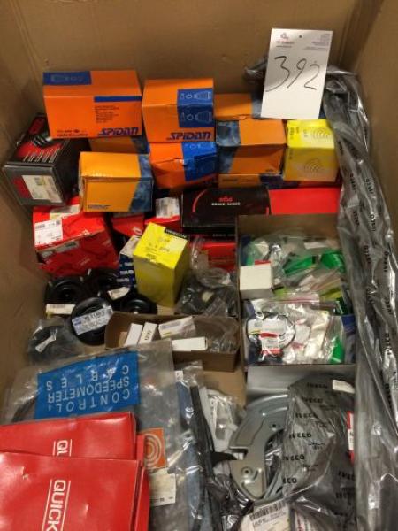1 large box with various auto parts