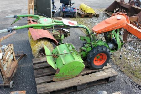 Agria 2 wheel tractor m cutter box