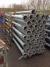 Parti galvanized irrigation pipes 4 "length about 6 m approximately 42 paragraph