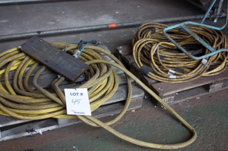 Welding cables, 5 pallets
