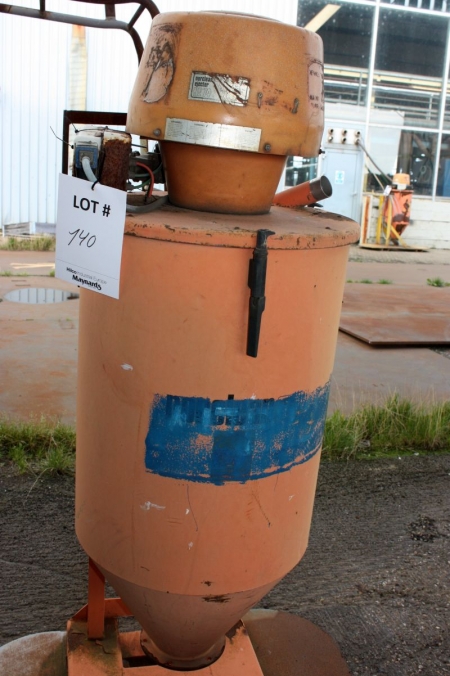Luftdrevet vacuum støvsuger, Norclean Ejector NE74. Max. 8 bar