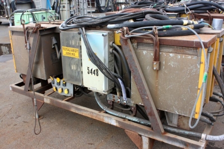 Welding tranformer, 100-700 Amp. With cables