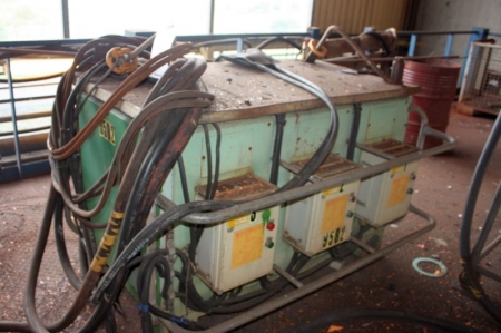 Arc Welding Transformer, AGA, 100-700 Amp (9583). Power cable from lot 6 is included