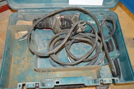 Power hammer drill, Makita HR2230, in suitcase