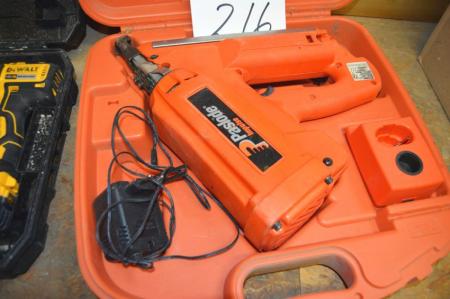 Gas nailer, Paslode Impulse - 350 in the case + leaves