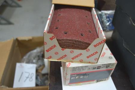 2 kasser RedWood top sandpapir, anbrudt, 115 x 230 mm