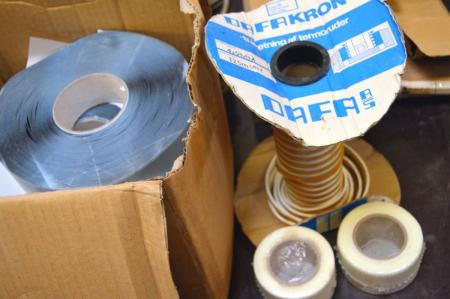 Box with butyl, broached + sealing, etc.