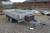 ALUTRAILER, Anssems PSX 2000. Year 2008. T2000 / L1550. 2-axle. Wooden base. Platform dimensions approximately 3.35 x 1.8 m. Toolbox mounted on front frame rails. Fine condition. License No. OC5885. Lincense plate not included